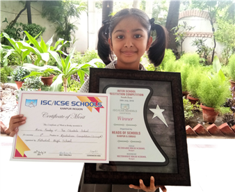 Avni Pandey WInner Recitation COmpetition